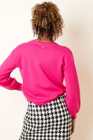 Cárdigan boxy corto Negro M h5 Imagen5